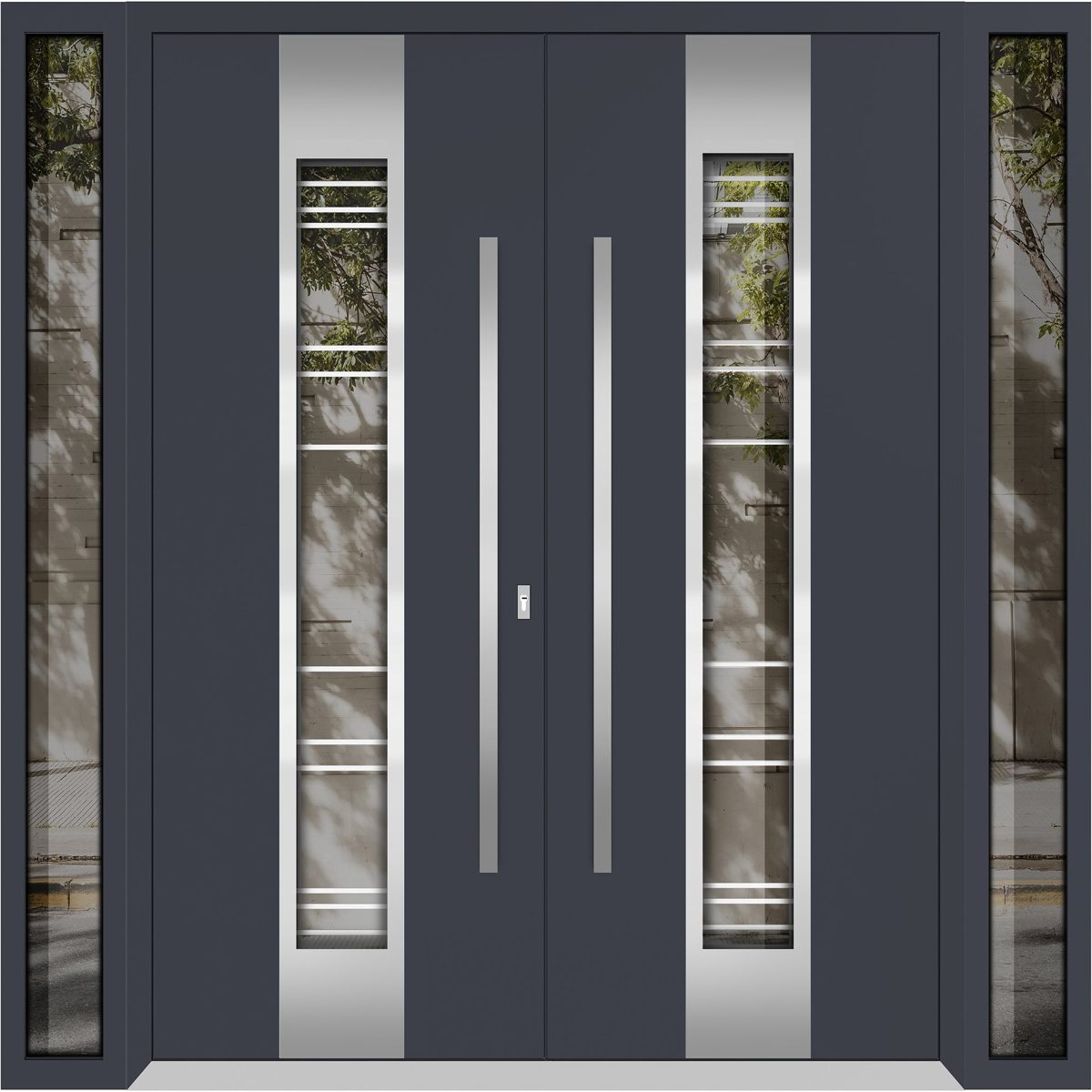 Vero 5755 Exterior Aluminum Double door — Doors Near Me, Los Angeles