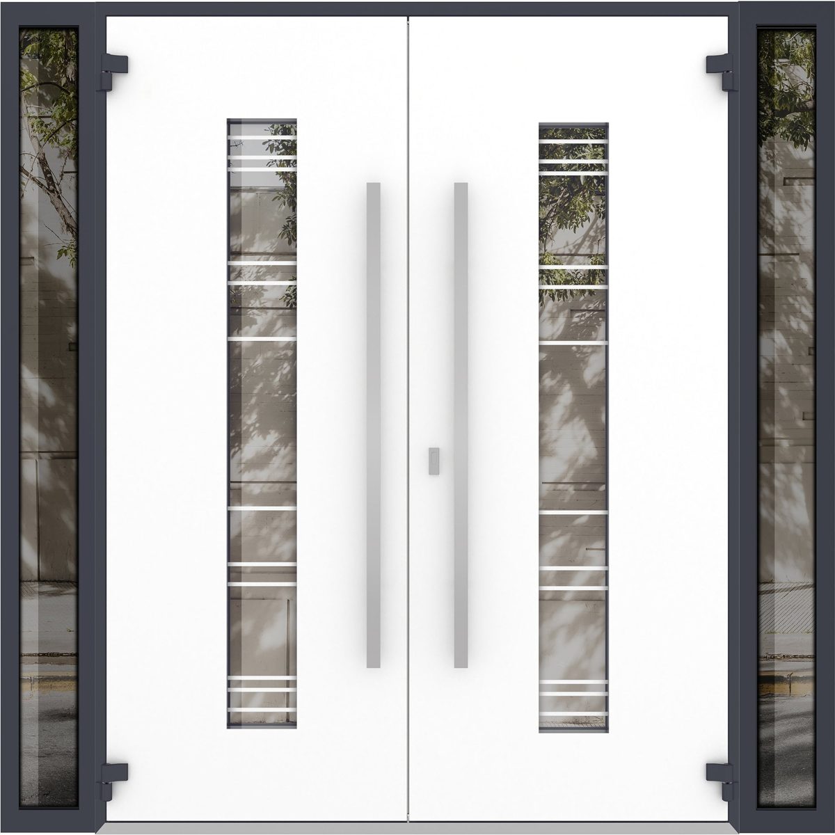 Vero 5755 Exterior Aluminum Double door view 2