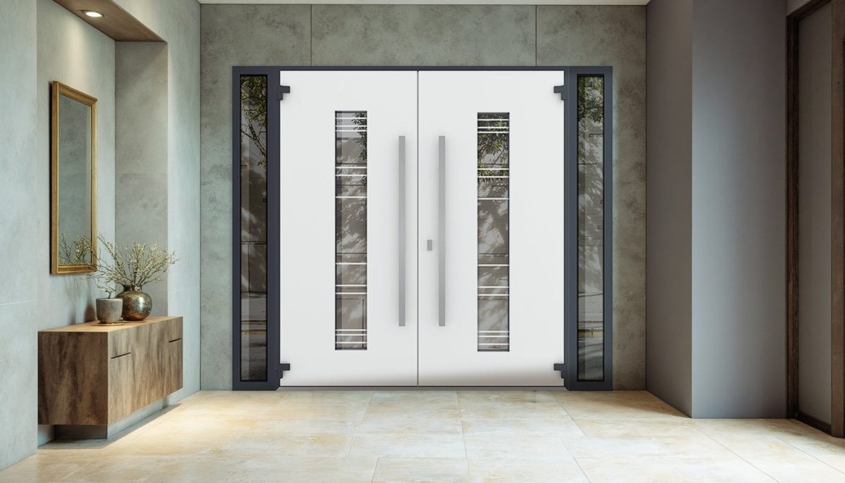 Vero 5755 Exterior Aluminum Double door view 4