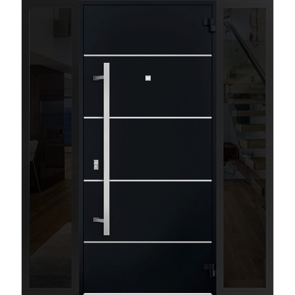 Vero 6083 Exterior Aluminum door view 2