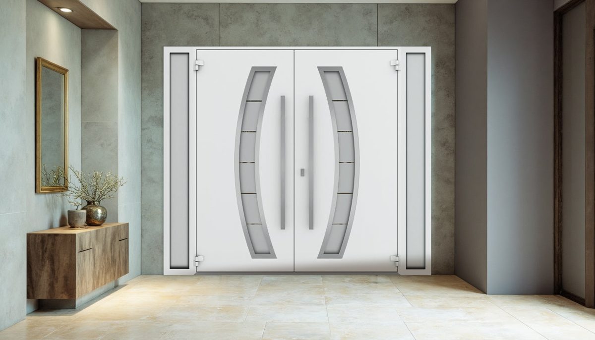 Vero 6500 Exterior Aluminum Double door view 4