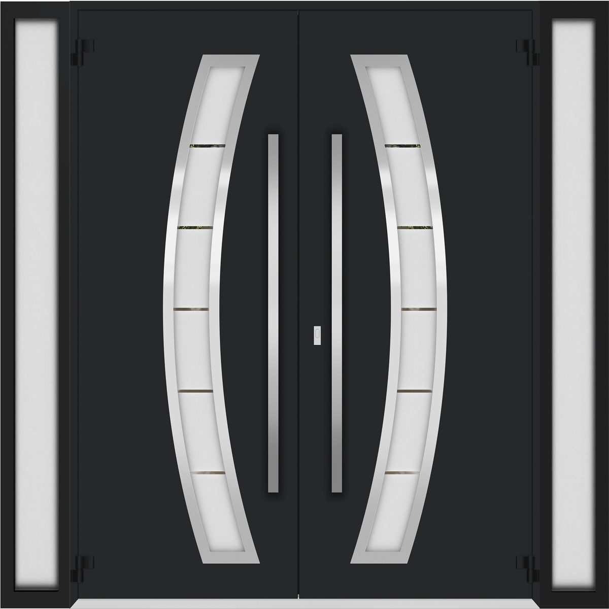 Vero 6500 Exterior Aluminum Double door view 6