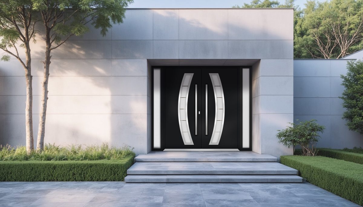Vero 6500 Exterior Aluminum Double door view 7