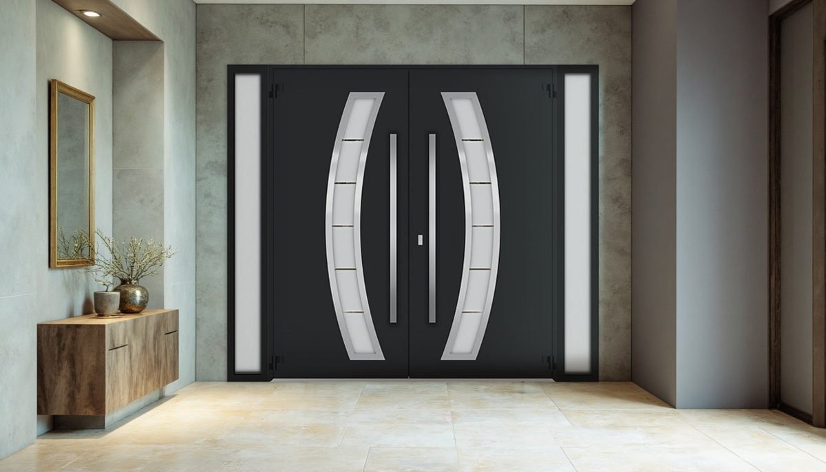 Vero 6500 Exterior Aluminum Double door view 8