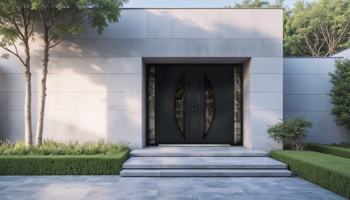 Vero 6501 Exterior Aluminum Double door view 3