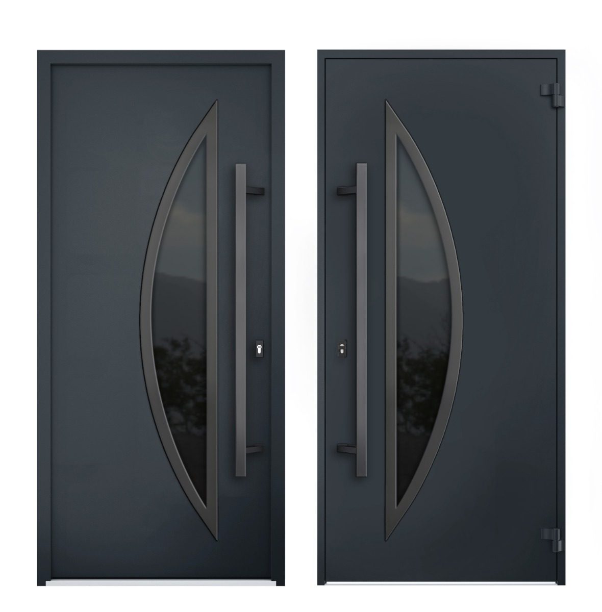 Vero 6501 Exterior Aluminum door view 4