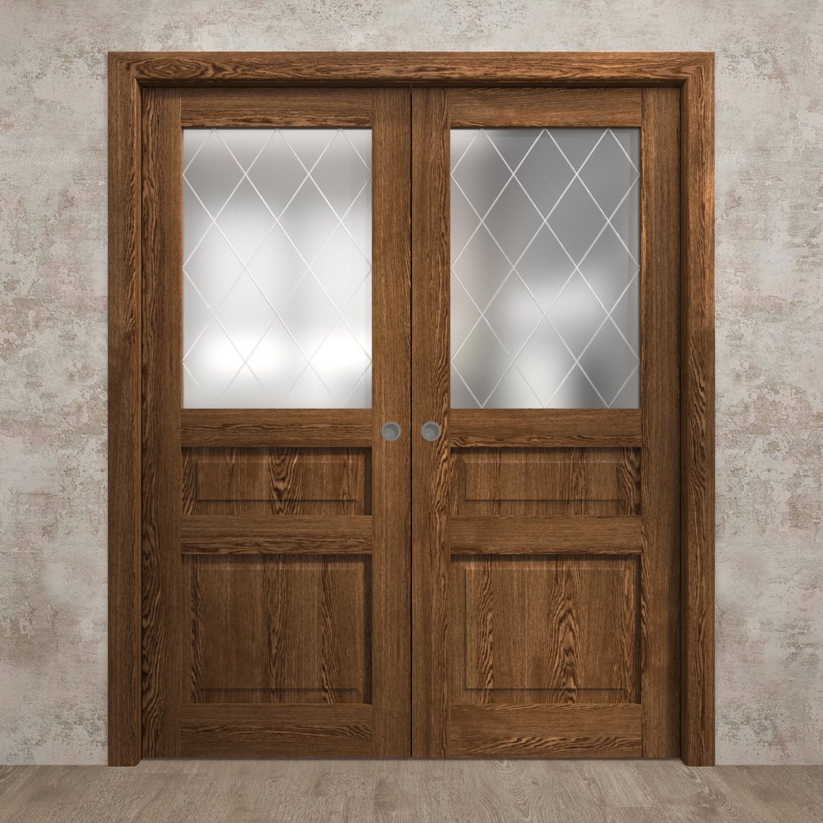Aria 5011 Double Pocket door view 2