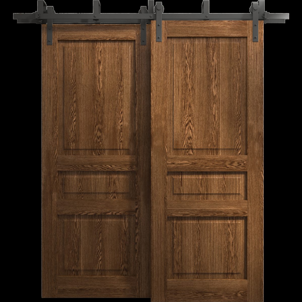 Aria 5012 Double Barn — Bypass door view 5