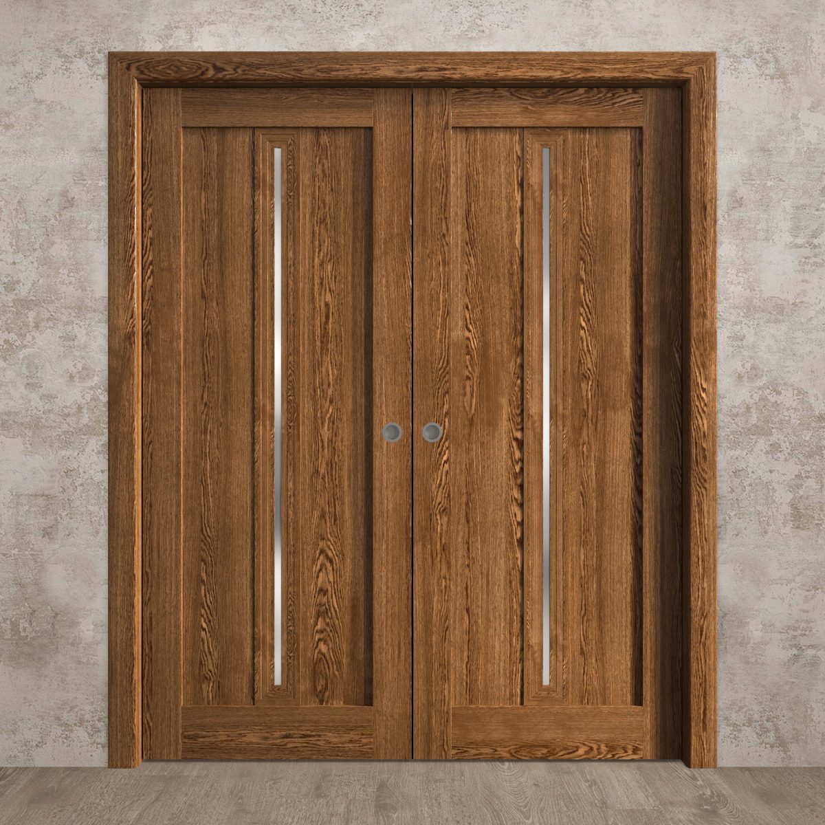 Aria 5014 Double Pocket door view 2
