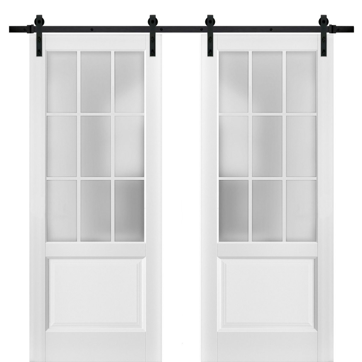 Belmont 3309 Double Barn door — Doors Near Me, Los Angeles