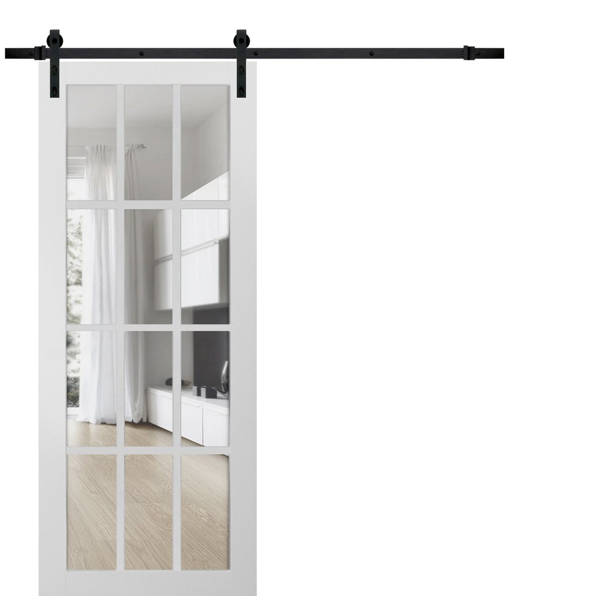Belmont 3355 Barn door view 5