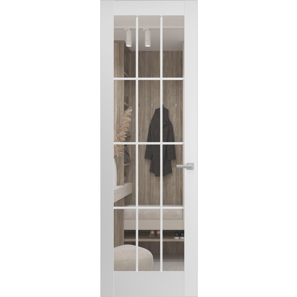 Belmont 3355 Frameless door view 5