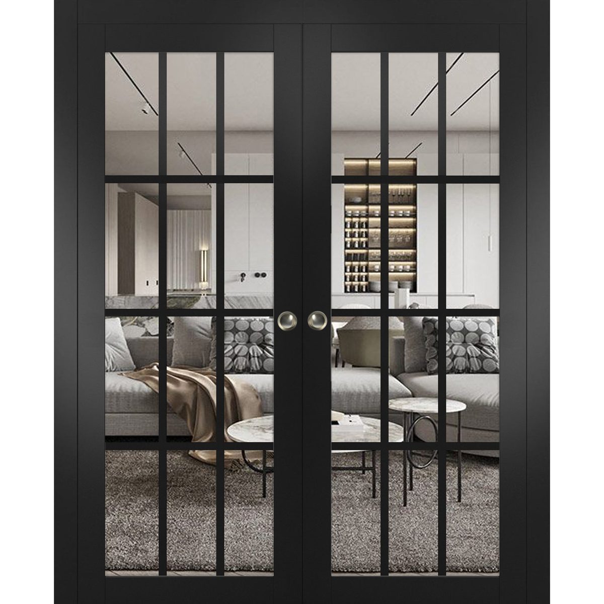 Belmont 3355 Double Pocket door — Doors Near Me, Los Angeles