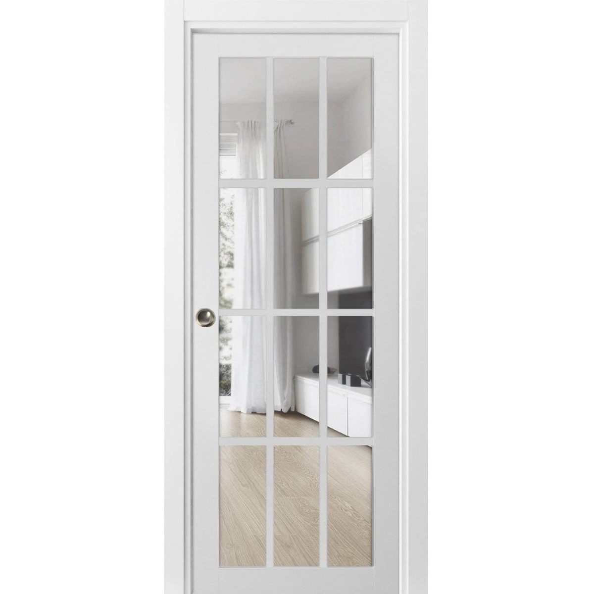 Belmont 3355 Pocket door view 5
