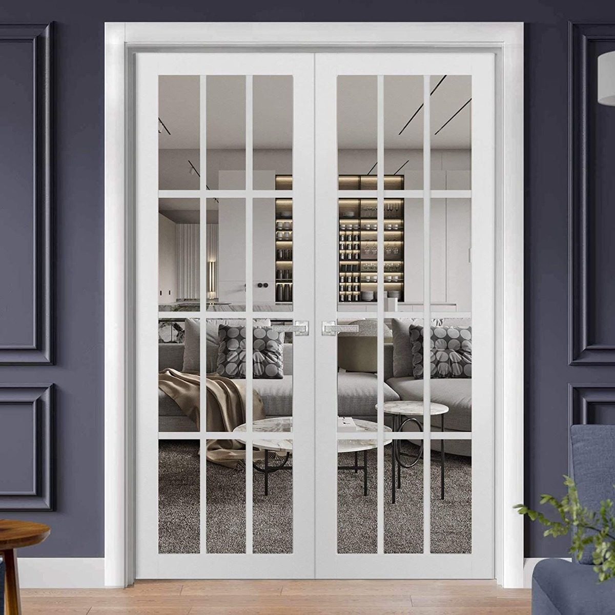 Belmont 3355 Interior Slab door view 6