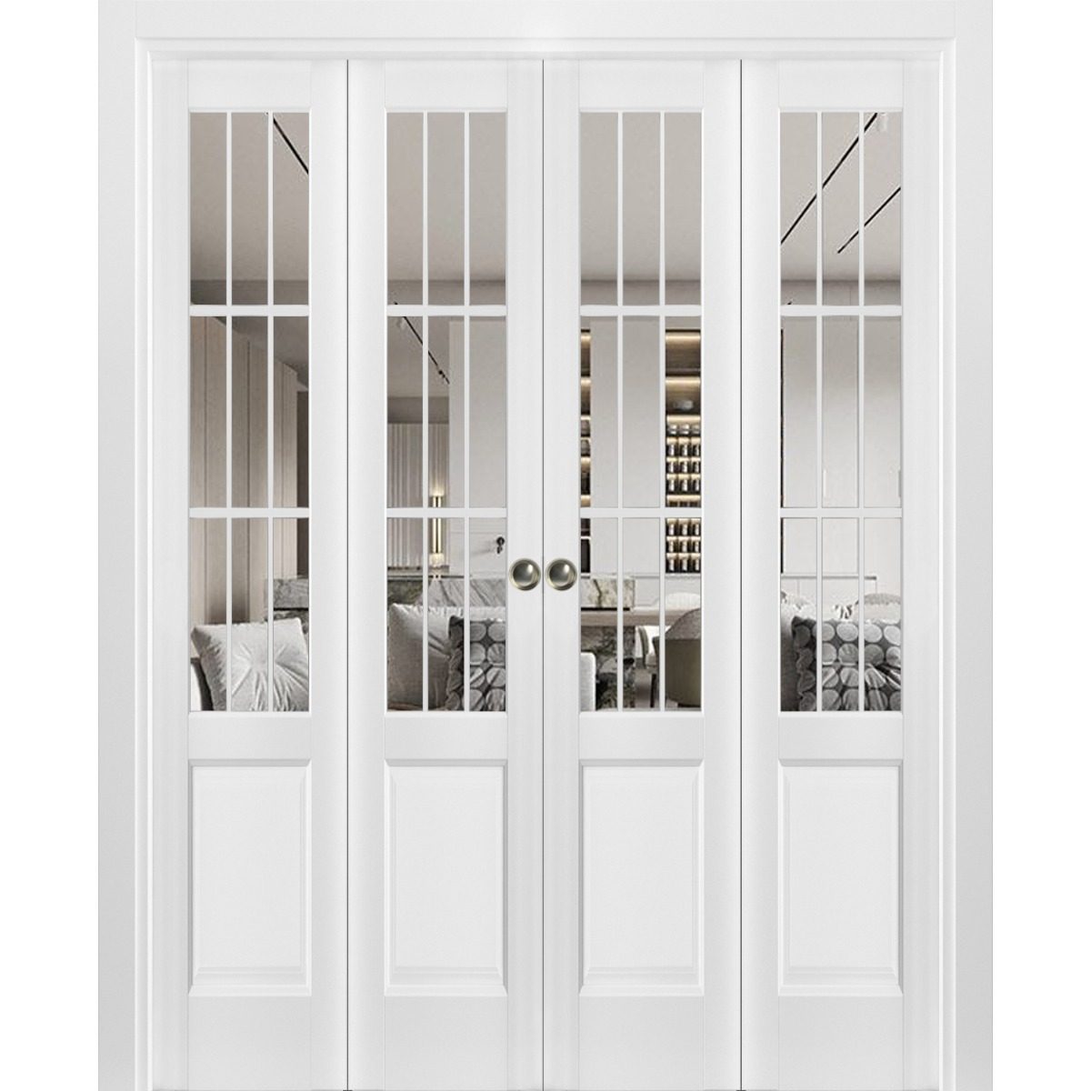 Belmont 3599 Double Bi-Fold door — Doors Near Me, Los Angeles