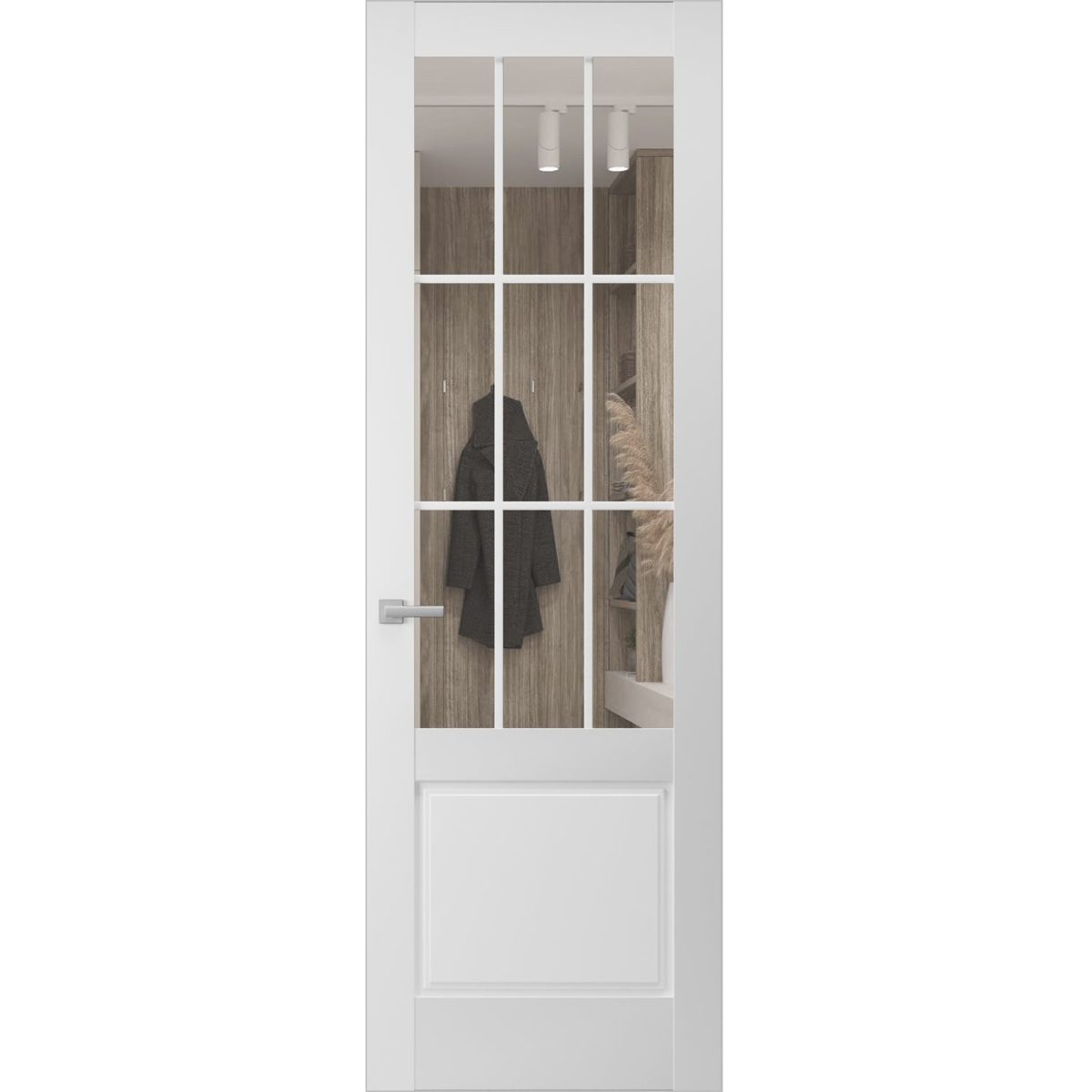 Belmont 3599 Frameless door view 4