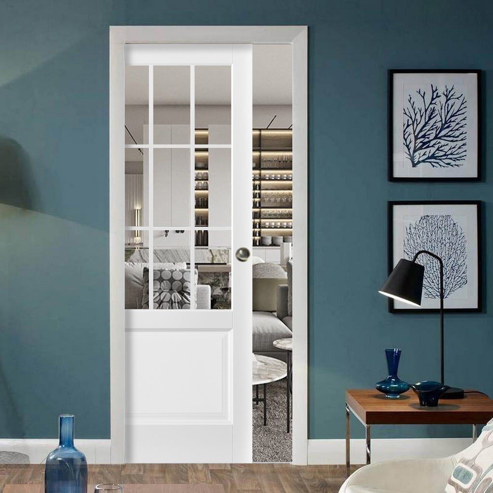 Belmont 3599 Pocket door view 2