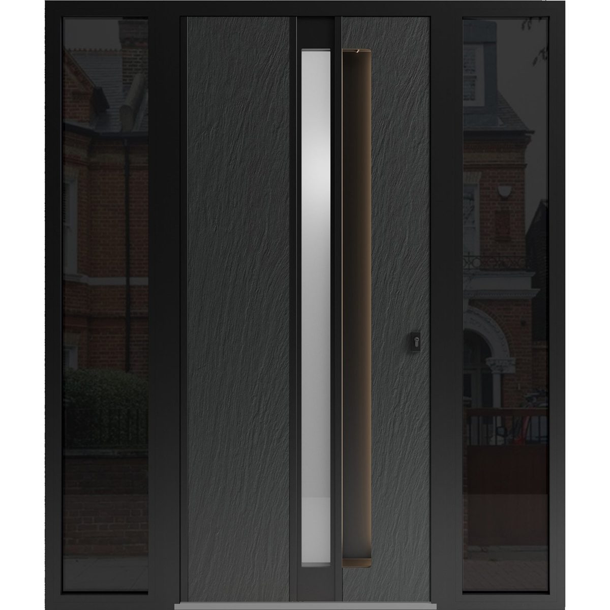 Eclipse 0155 Exterior Aluminum door