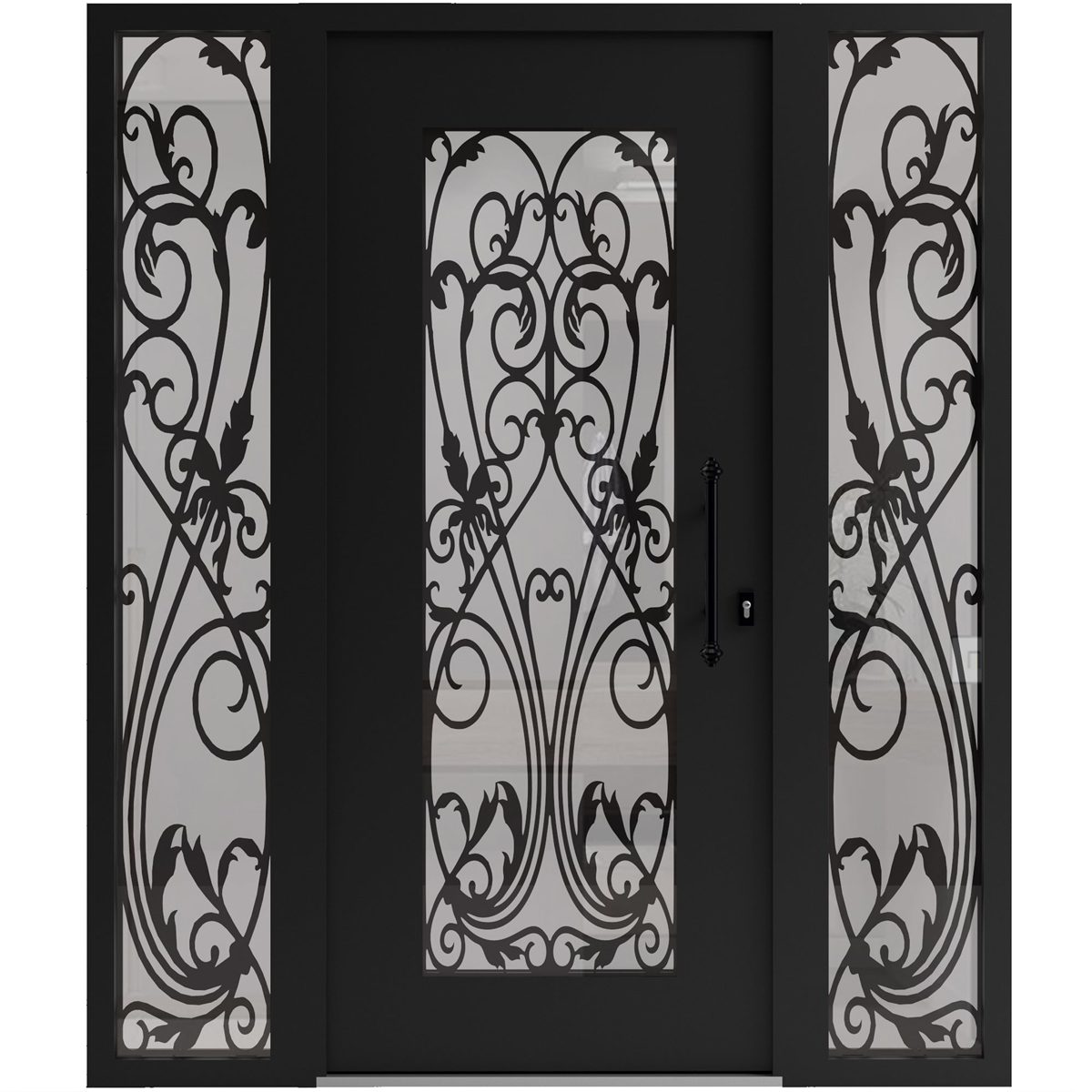 Forge 1601 Iron door
