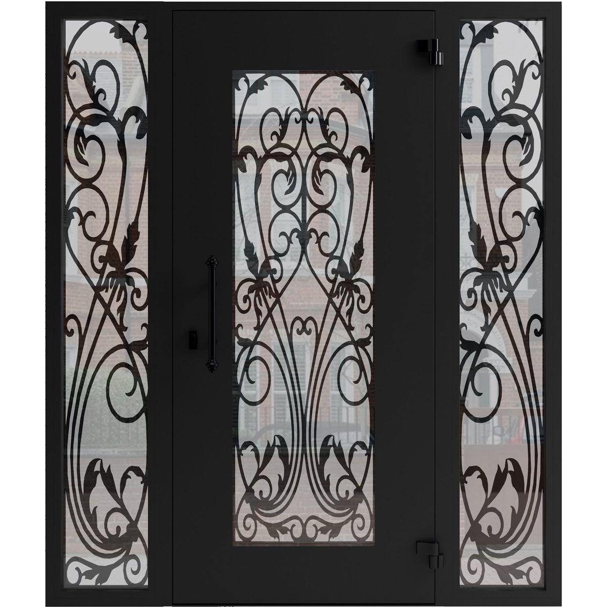 Forge 1601 Iron door view 2