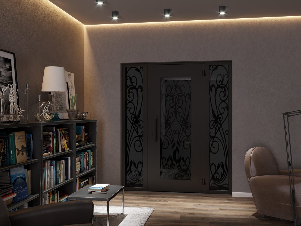 Forge 1601 Iron door view 4