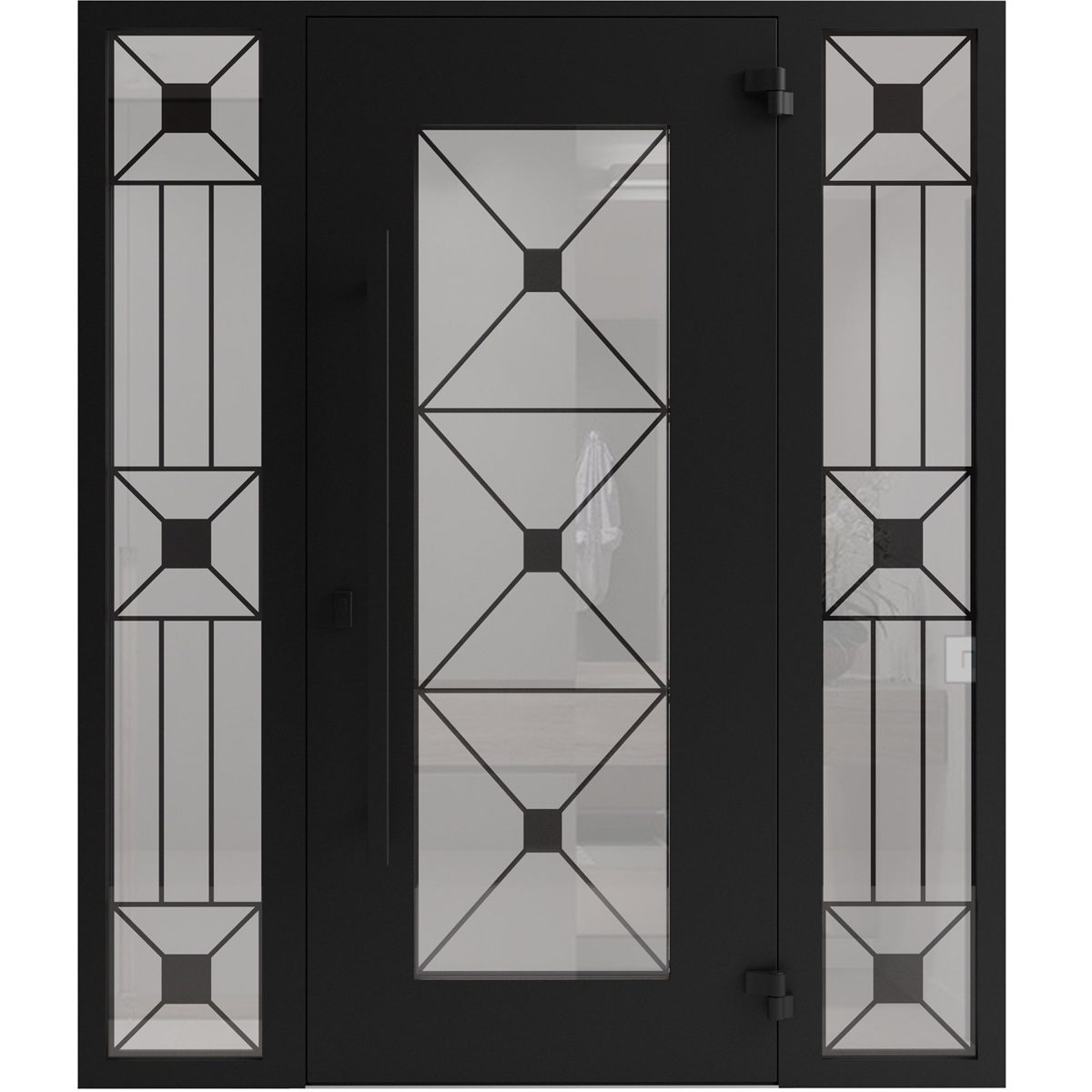 Forge 1655 Iron door view 2