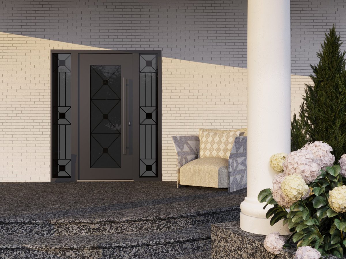 Forge 1655 Iron door view 3