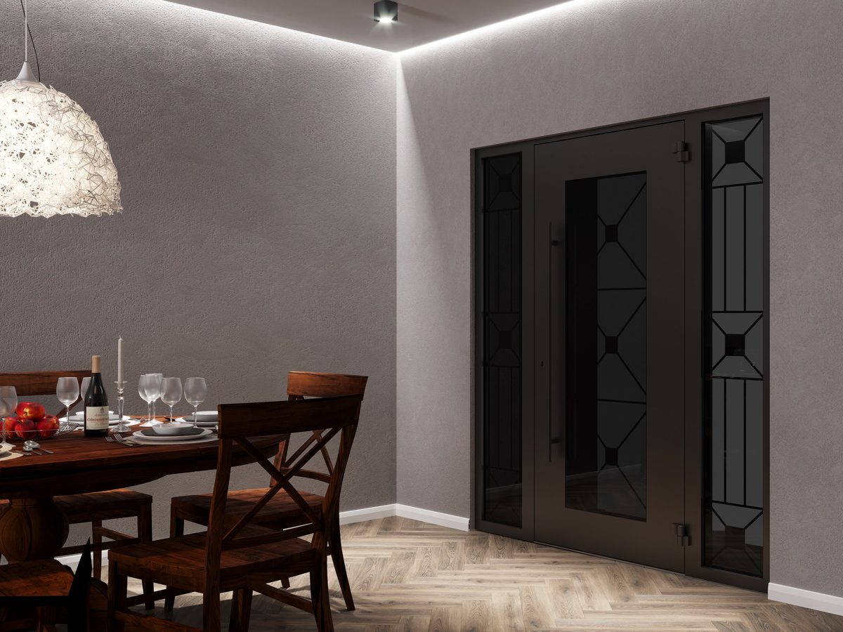 Forge 1655 Iron door view 4
