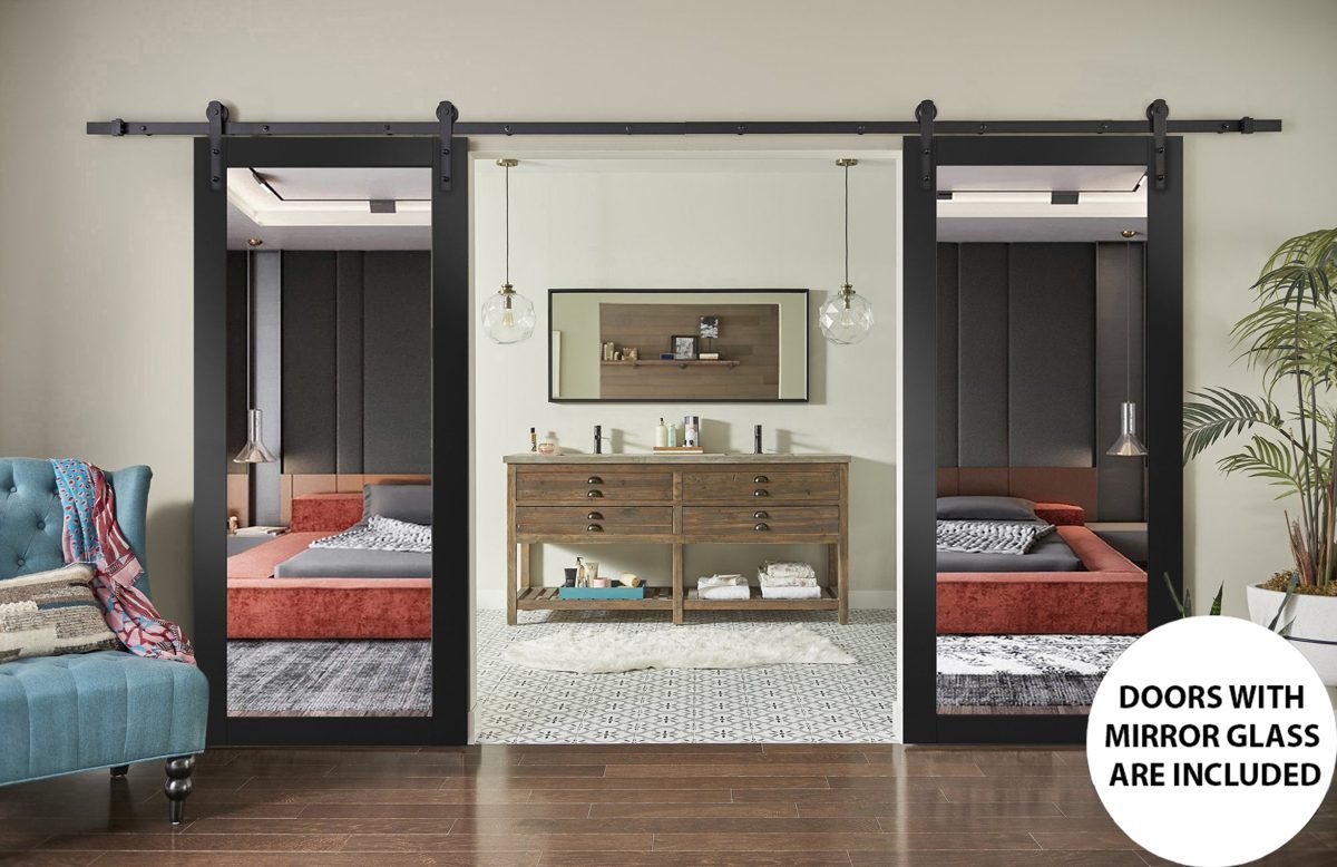 Solara 1299 Double Barn door view 2