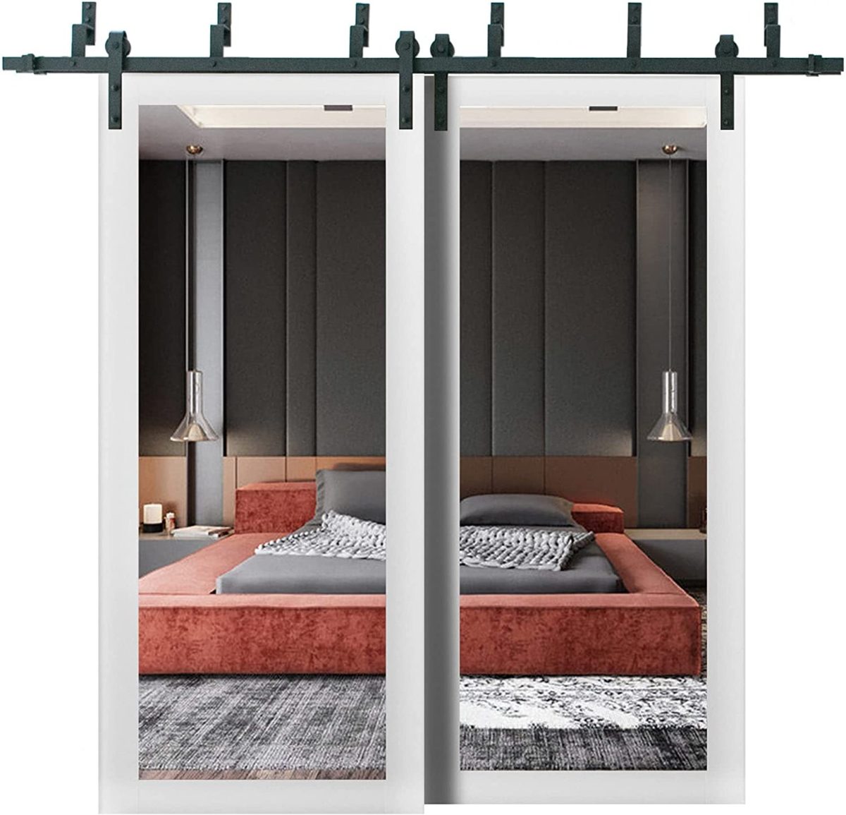 Solara 1299 Double Barn — Bypass door view 5