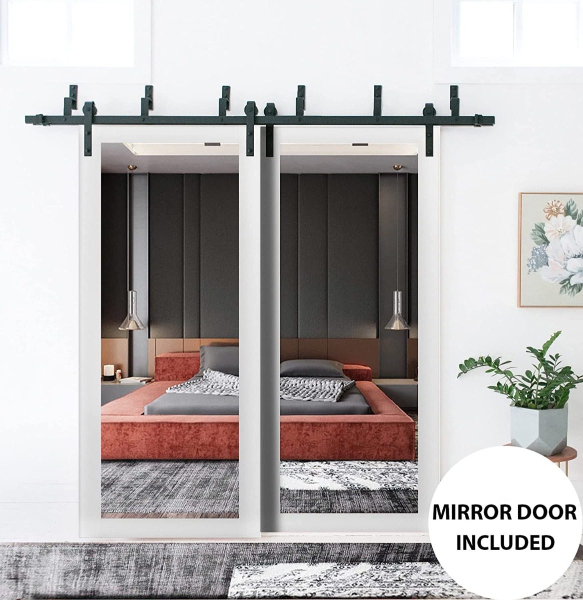 Solara 1299 Double Barn — Bypass door view 6