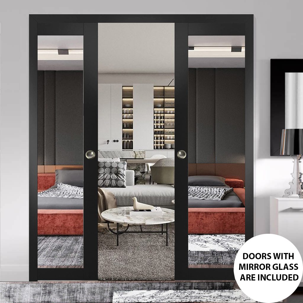Solara 1299 Double Pocket door view 2