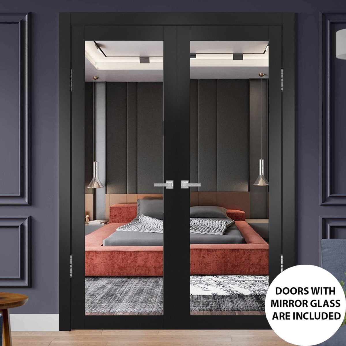 Solara 1299 Double French Swing door view 2