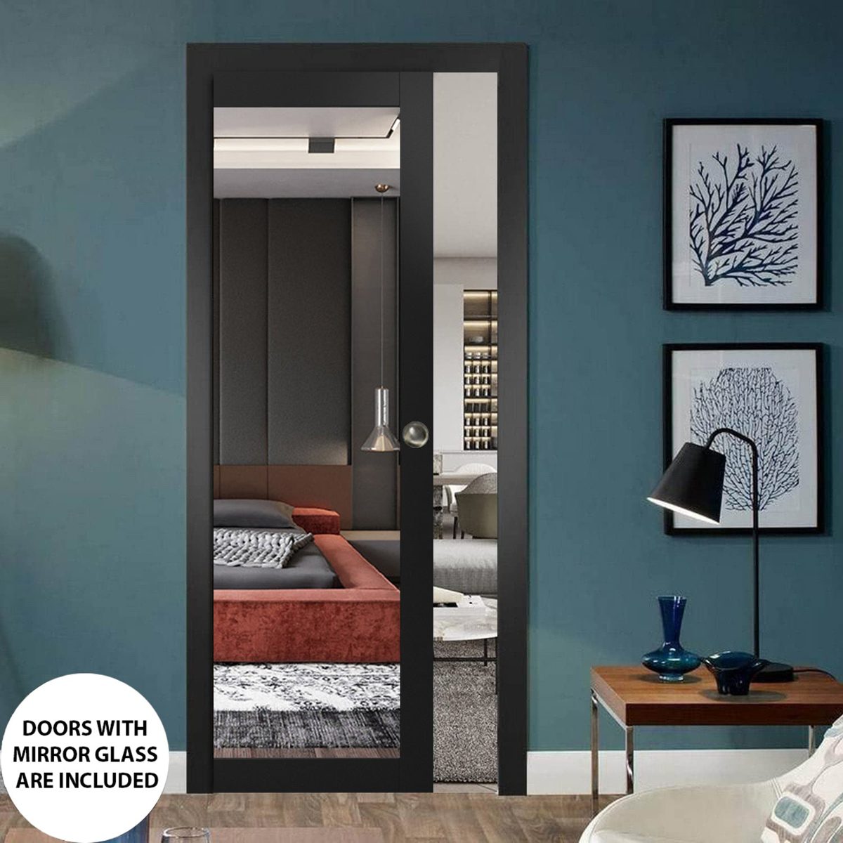 Solara 1299 Interior Slab door view 2