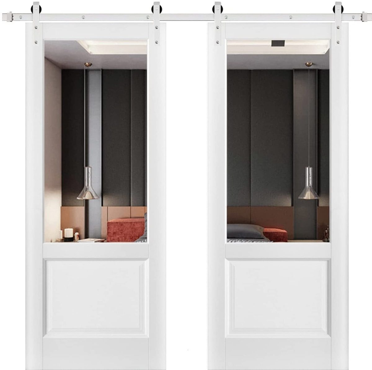 Solara 1533 Double Barn door — Doors Near Me, Los Angeles