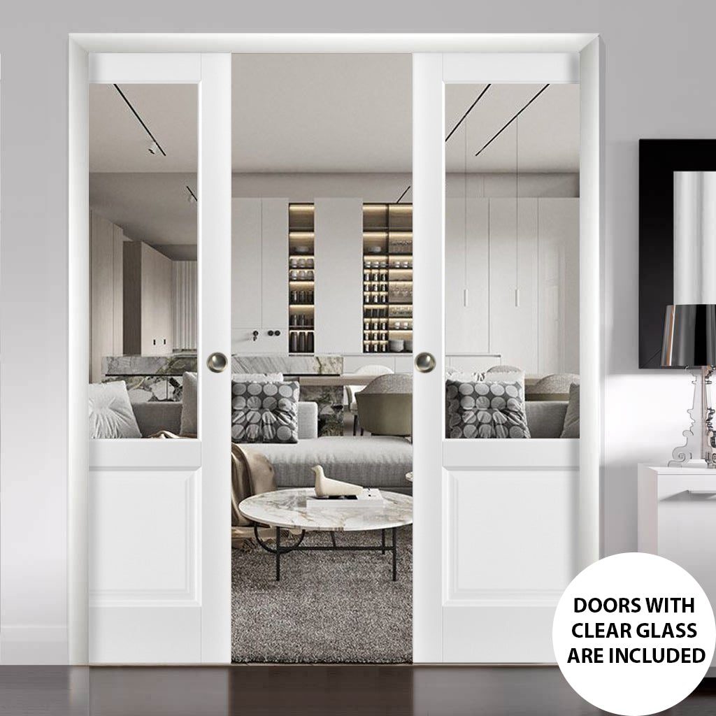 Solara 1533 Double Pocket door view 2