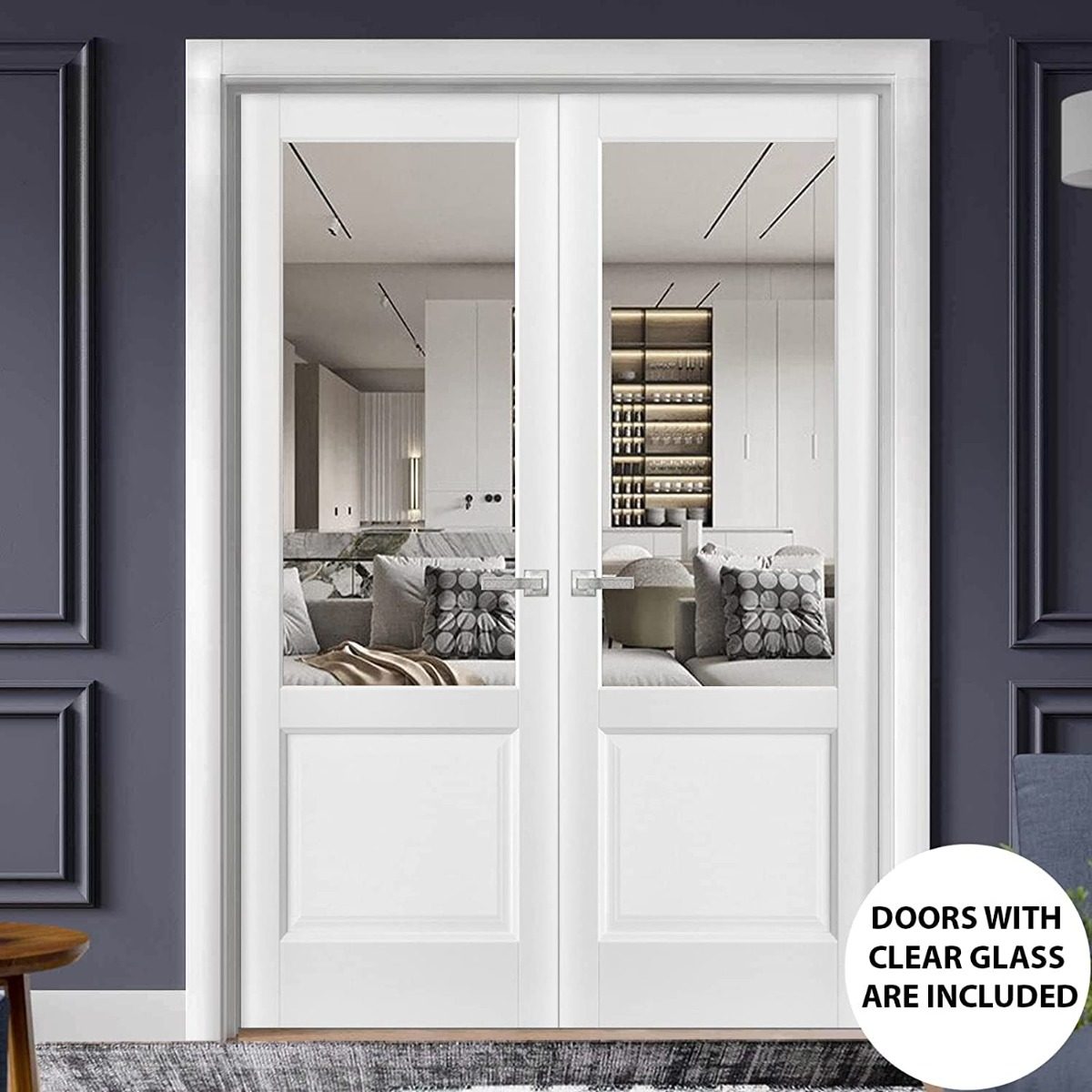 Solara 1533 Double French Swing door view 2