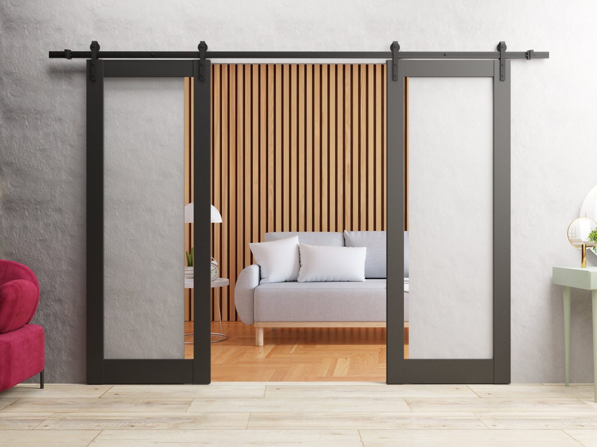 Solara 2166 Double Barn door view 2