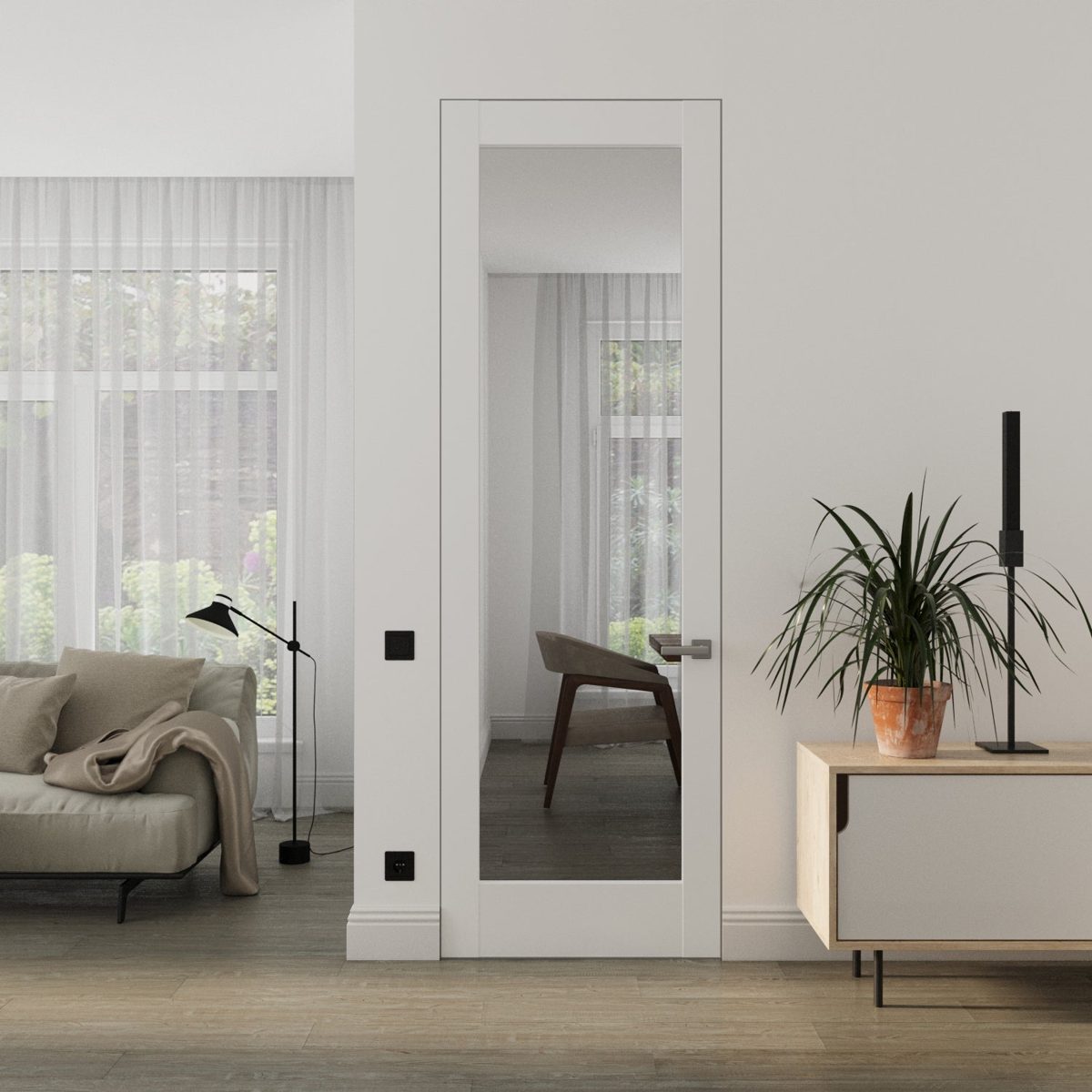 Solara 2166 Frameless door view 6