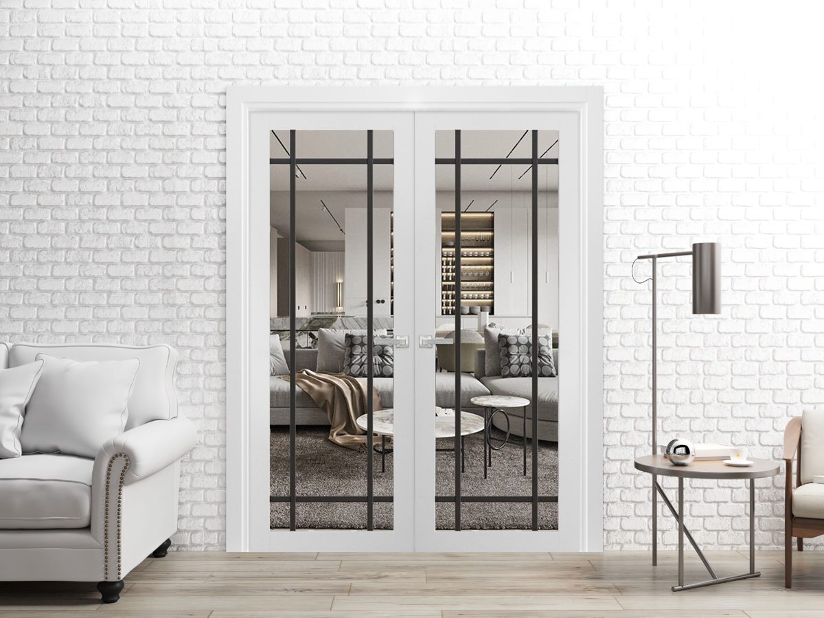 Solara 2266 Double French Swing door view 6