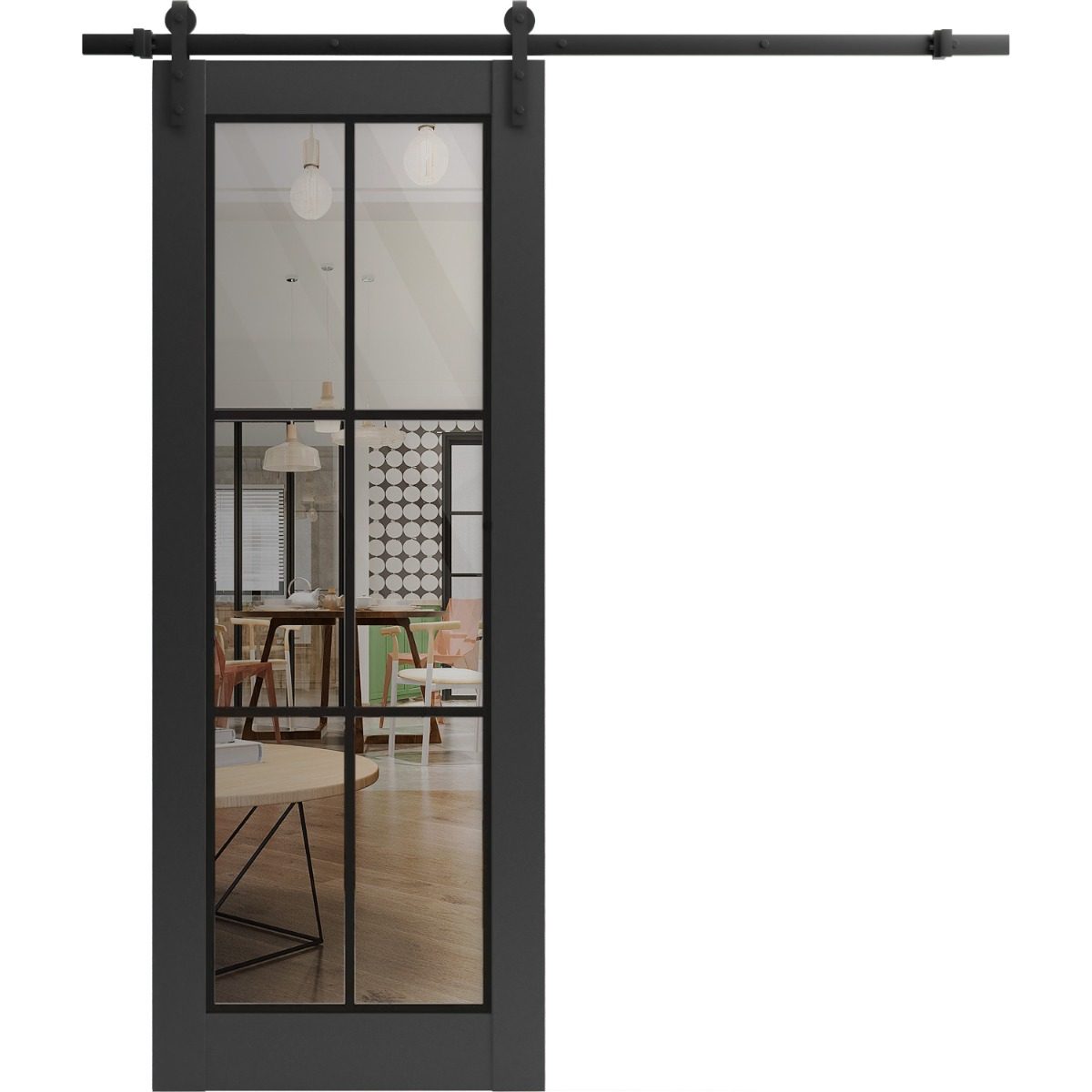 Solara 2366 Barn door — Doors Near Me, Los Angeles