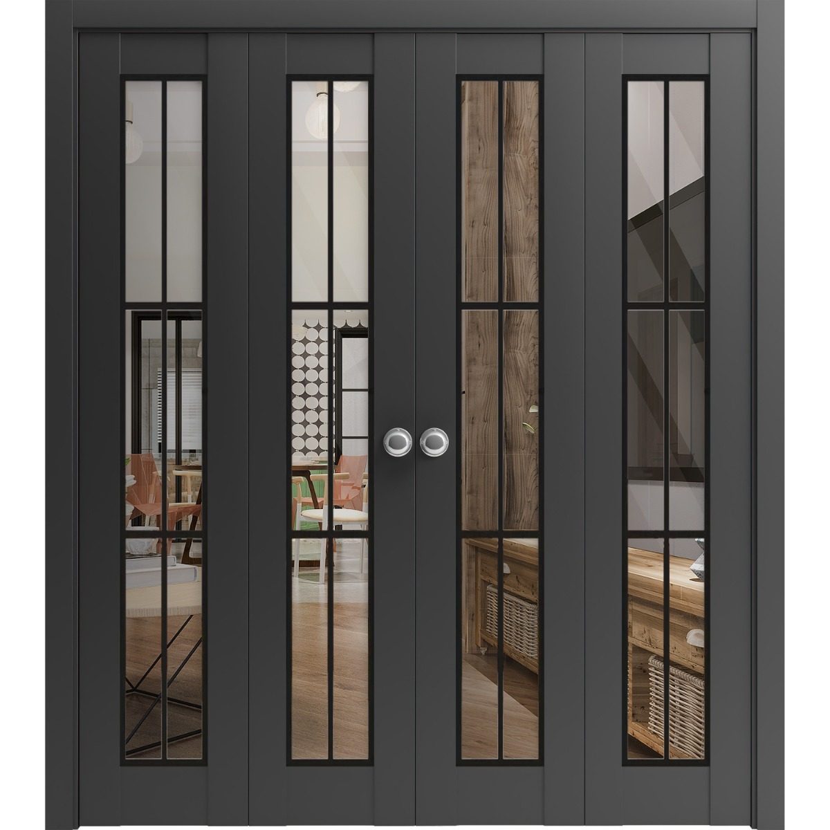 Solara 2366 Double Bi-Fold door — Doors Near Me, Los Angeles