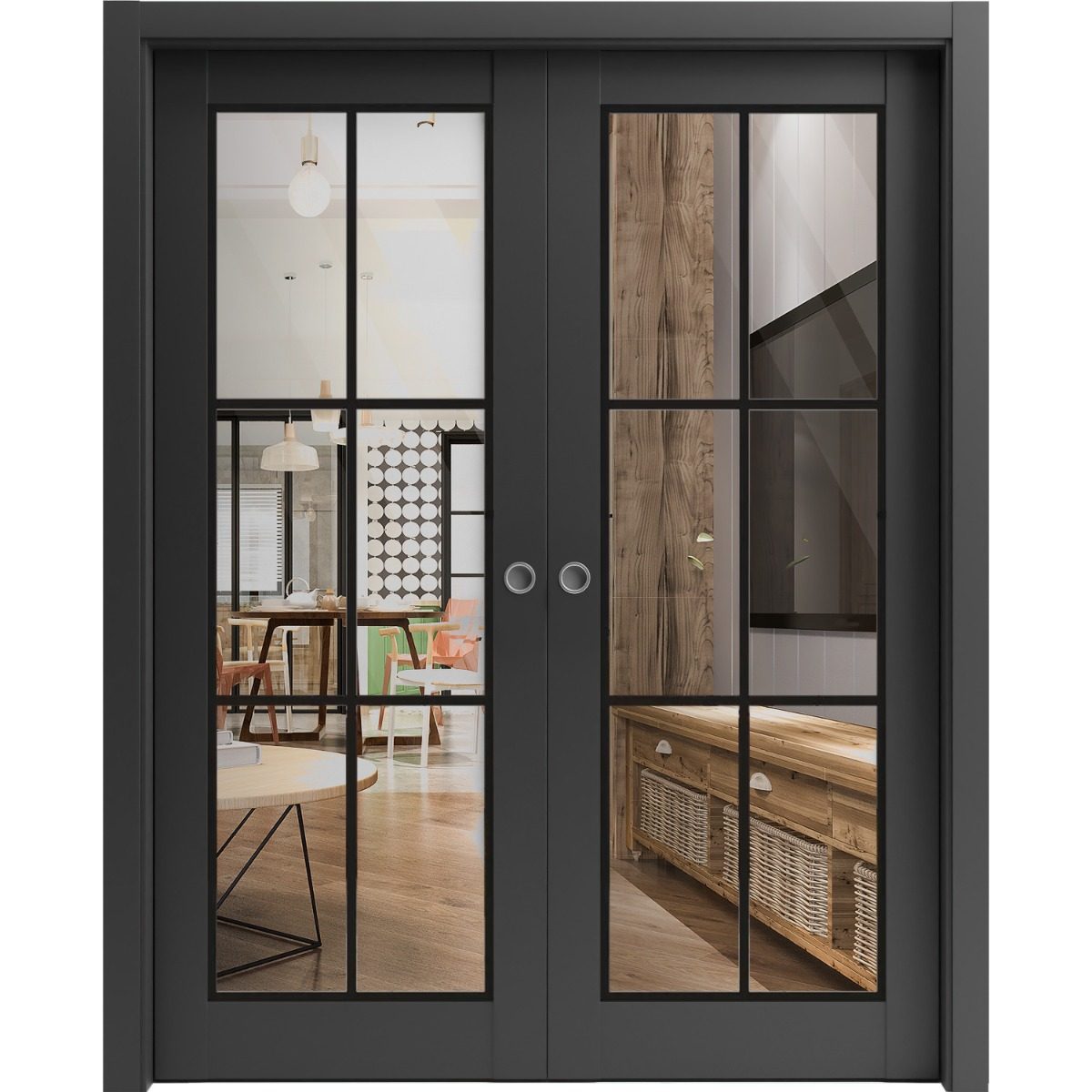 Solara 2366 Double Pocket door — Doors Near Me, Los Angeles