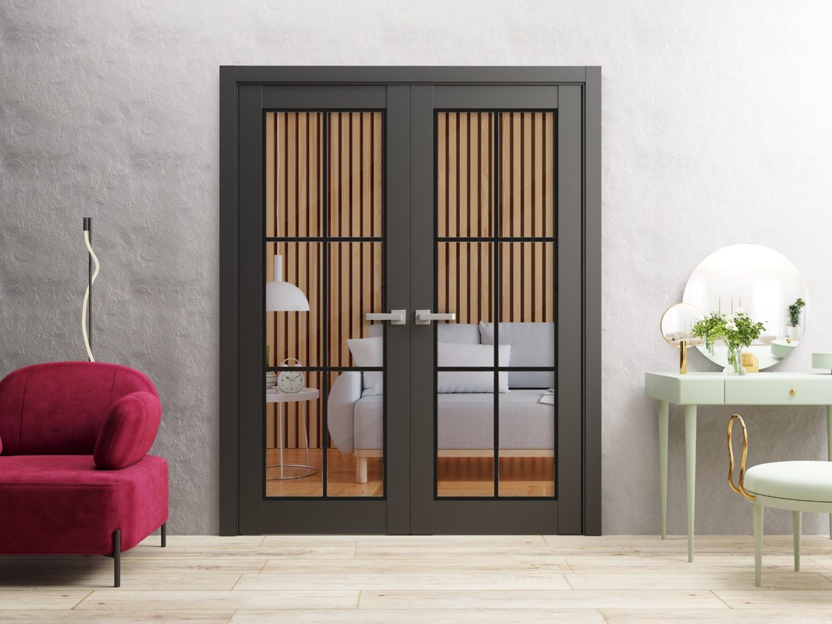 Solara 2366 Double French Swing door view 2