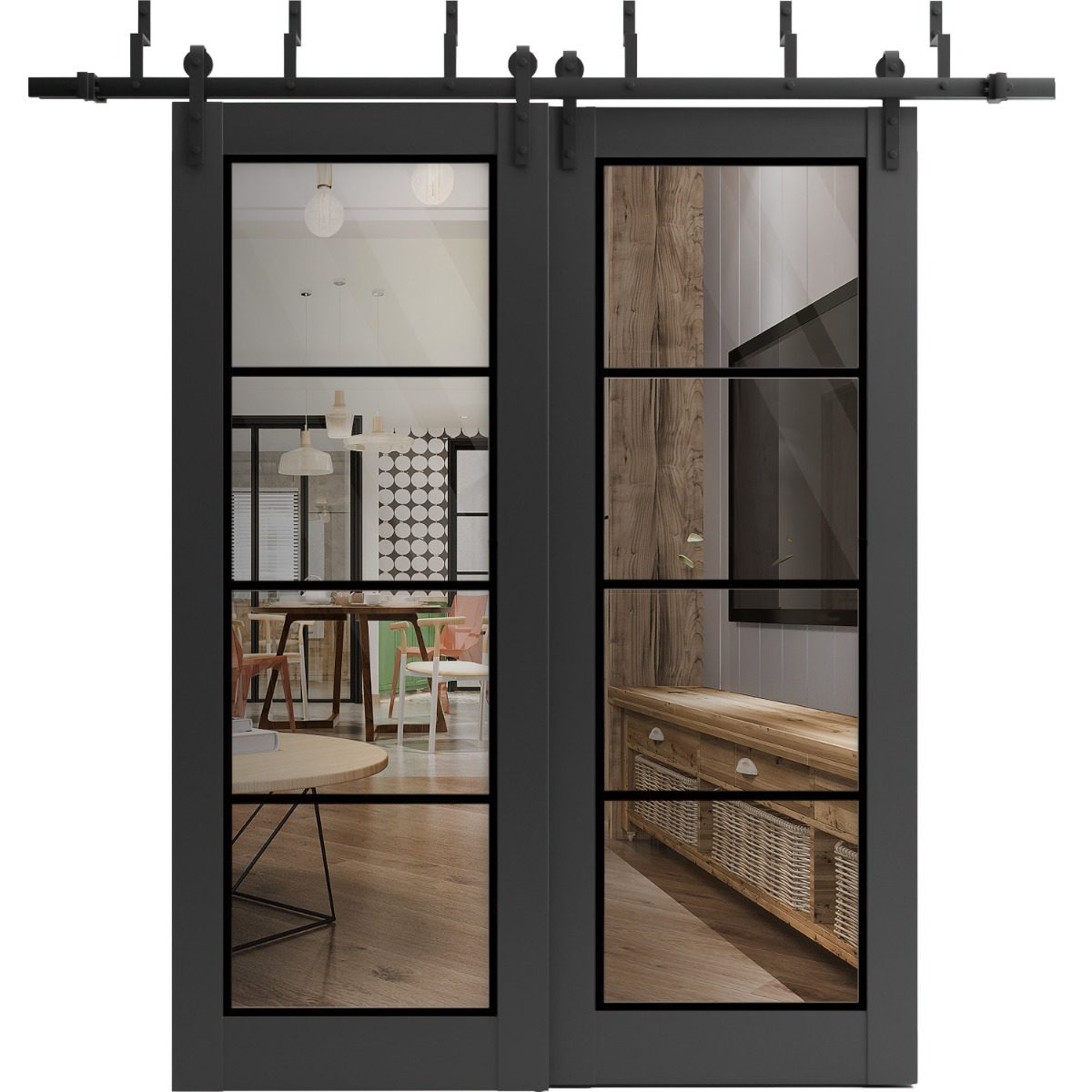 Solara 2466 Interior Slab door view 2