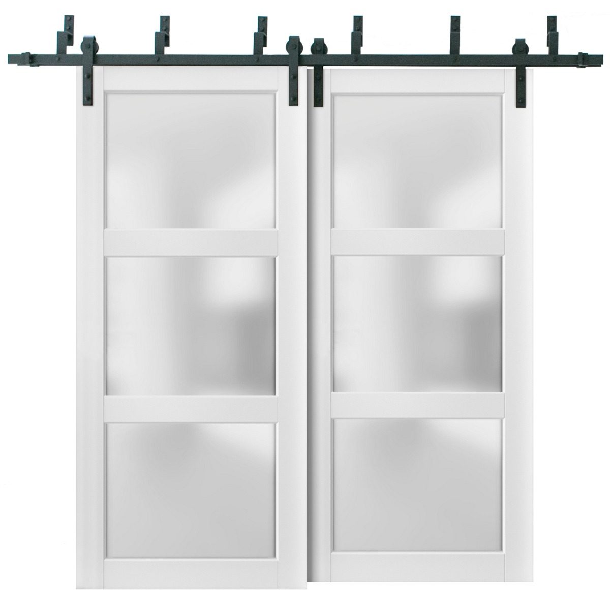 Solara 2552 Double Barn — Bypass door — Doors Near Me, Los Angeles