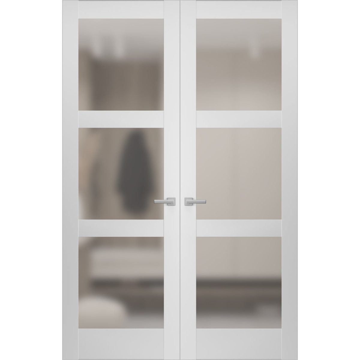 Solara 2552 Double Frameless door — Doors Near Me, Los Angeles