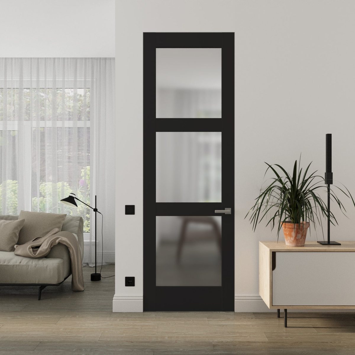 Solara 2552 Frameless door view 6