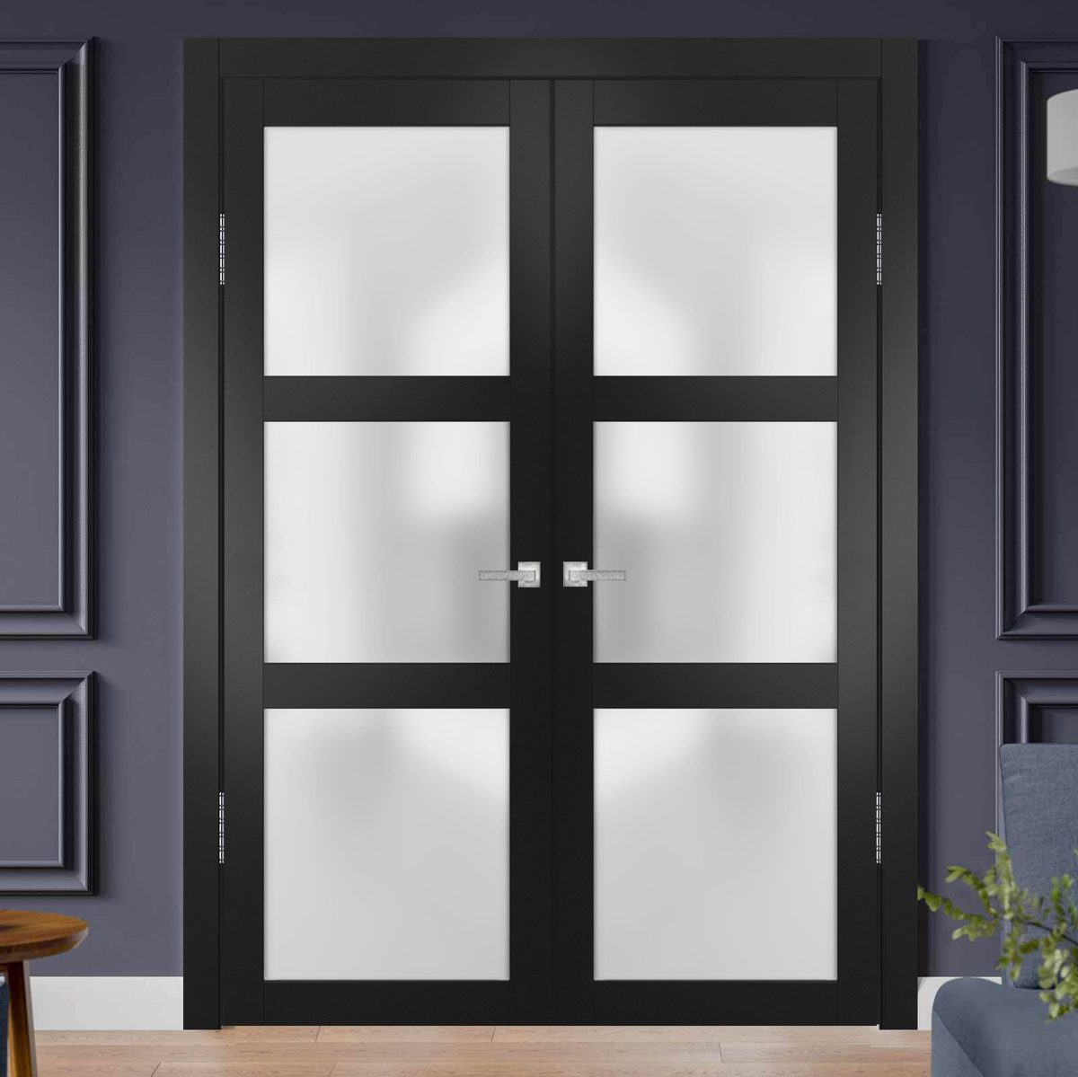 Solara 2552 Double French Swing door view 6
